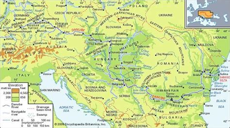 Danube River | Location, Map, Countries, & Facts | Britannica.com
