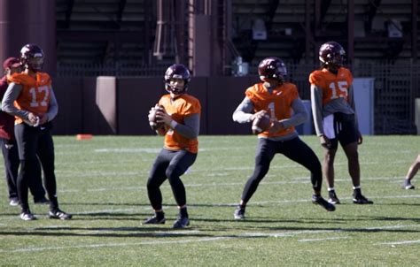 First Look at Virginia Tech Football Spring Practice 2023