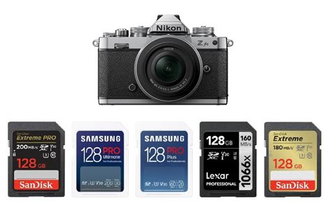 Best Memory Cards for Nikon Zfc - Camera Lookout