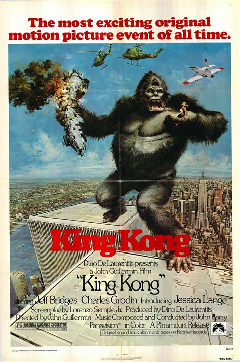 King Kong 1976 One Sheet Poster Folded - Etsy