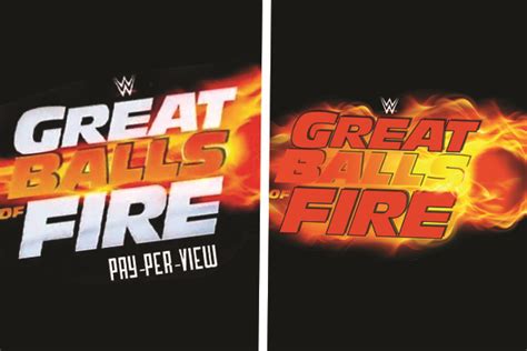 WWE Change Great Balls Of Fire Logo Yet Again