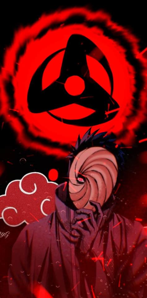 Obito Uchiha - Red Sharingan Background Wallpaper Download | MobCup