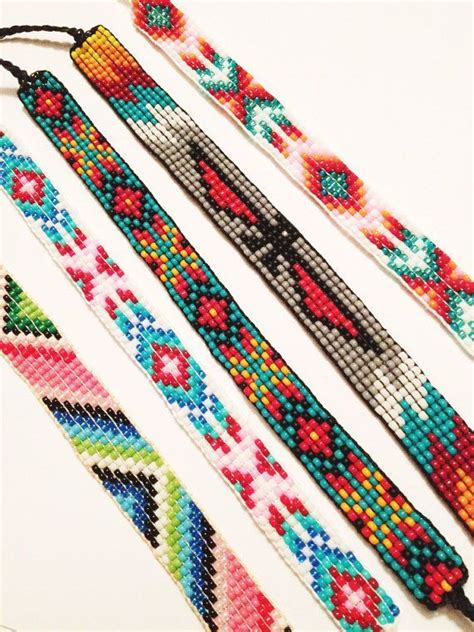 DIY Bead Loom Bracelets | Loom bracelet patterns, Loom beading, Beaded ...