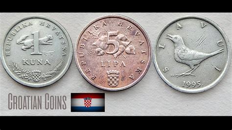 Croatian Kuna & Lipa coins | Croatia - Europe - YouTube