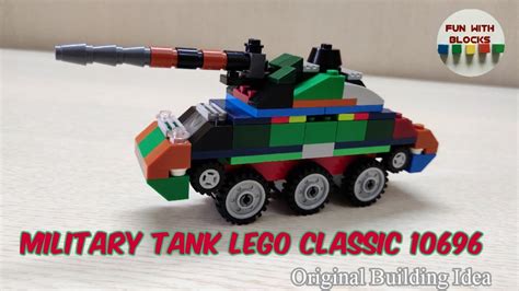 Lego Classic 10696 Tank Building Instructions - YouTube