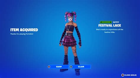 HOW TO GET FESTIVAL LACE SKIN IN FORTNITE! - YouTube