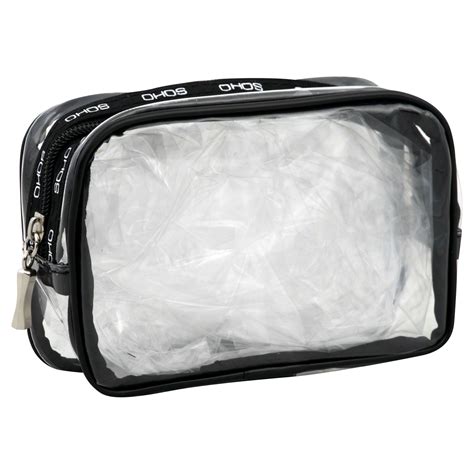 Soho Clear Cosmetic Bag - Small