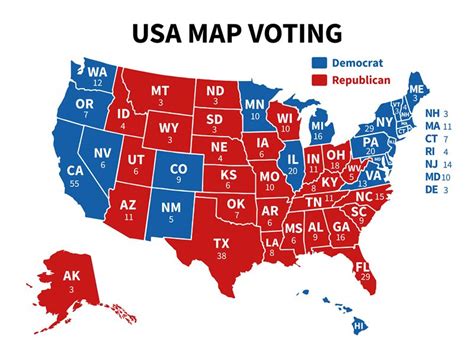 Usa Voting Live Map at thomasspascoe blog
