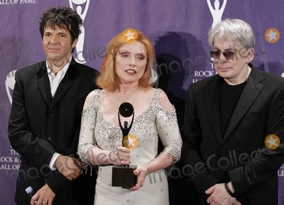 Photos and Pictures - (L-R) Inductees and "Blondie" members Clem Burke, Debbie Harry and Chris ...