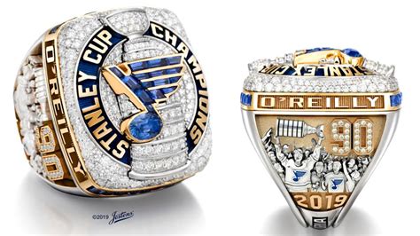 St. Louis Blues reveal Stanley Cup championship rings