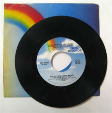 Elton John Philadelphia Freedom Records, Vinyl and CDs - Hard to Find and Out-of-Print