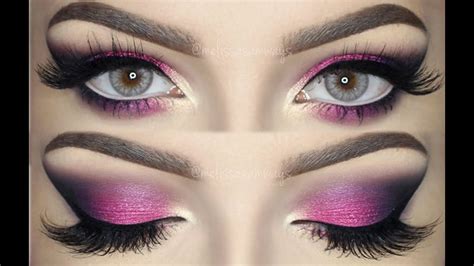 Pink And Black Eye Makeup Pictures | Saubhaya Makeup