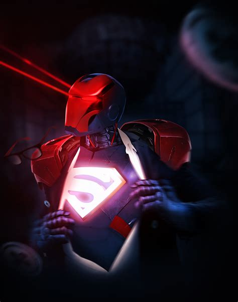 Inspired Iron Man Digital Art Mashup Series by Bosslogic