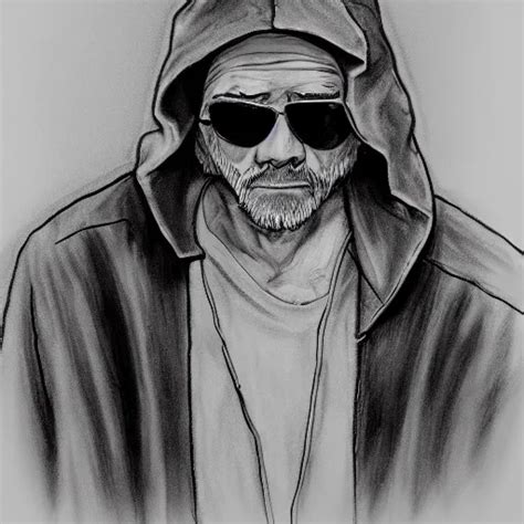 the unabomber sketch | Stable Diffusion