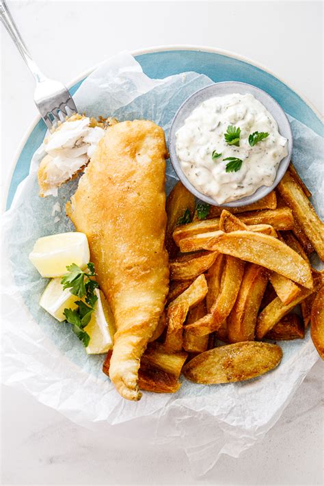 Crispy Fish and Chips - Simply Delicious