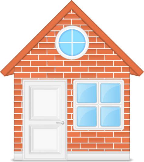 Brick House Clip Art, Vector Images & Illustrations - iStock