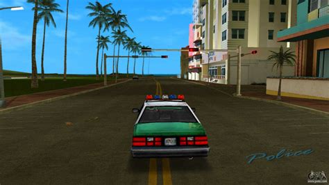 Wanted star for driving with flashing lights for GTA Vice City