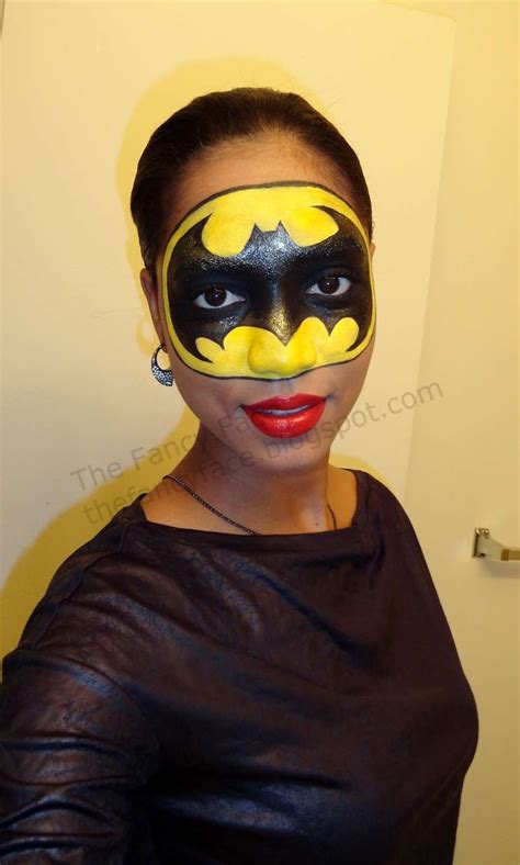 The Fancy Face: HALLOWEEN LOOK | Batman Inspired Mask