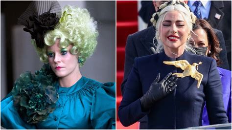 Lady Gaga Went Full-On ‘Hunger Games’ for Her Inauguration Day Outfit | Glamour