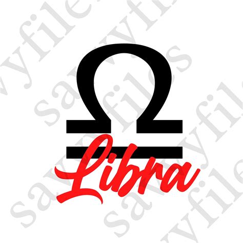 Libra Zodiac SVG File, Libra Zodiac Sign Cricut Design SVG, Libra Logo SVG, Cricut Design Space ...