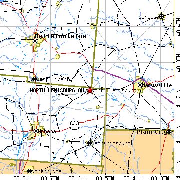 North Lewisburg, Ohio (OH) ~ population data, races, housing & economy