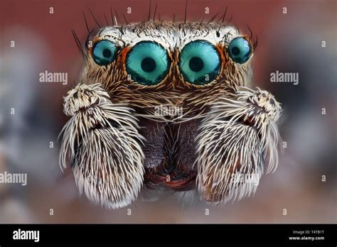 Spider eyes close up hi-res stock photography and images - Alamy