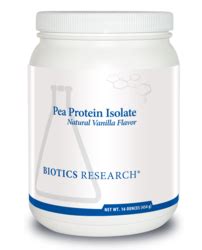 PEA PROTEIN ISOLATE (NATURAL VANILLA FLAVOR) - 16 OZ POWDER-