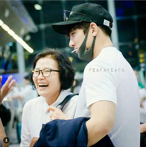 Ji Chang Wook - * 지창욱 * : With His Mother | Корейские актеры, Хилер, Актеры