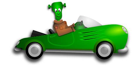 Frankenstein Halloween Automobile · Free vector graphic on Pixabay