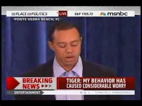 Tiger Woods Apology Video - YouTube