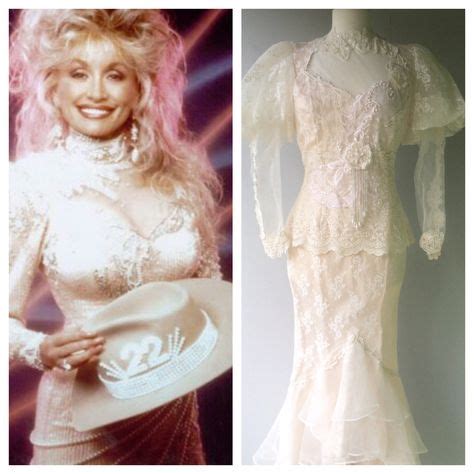 Dolly Parton // Wedding Dress // Vintage White Beaded Halloween Dress ...