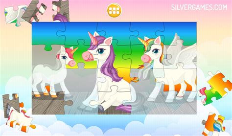 Unicorn Puzzle - Play Online on SilverGames 🕹️