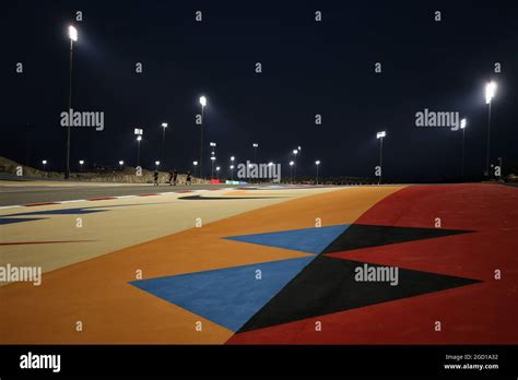 Circuit detail. Sakhir Grand Prix, Thursday 3rd December 2020. Sakhir, Bahrain Stock Photo - Alamy