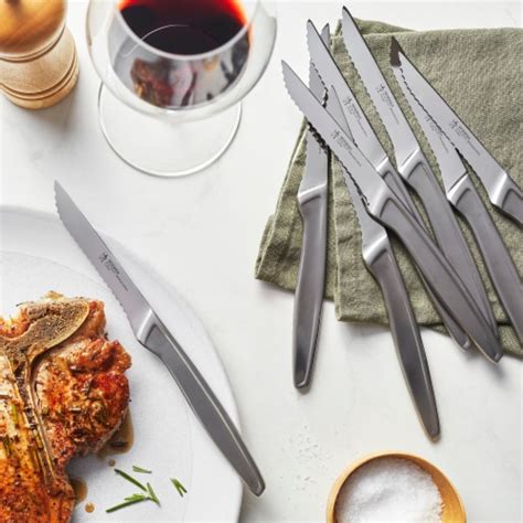 Henckels 8-pc Stainless Steel Serrated Steak Knife Set, 8-pc - Kroger