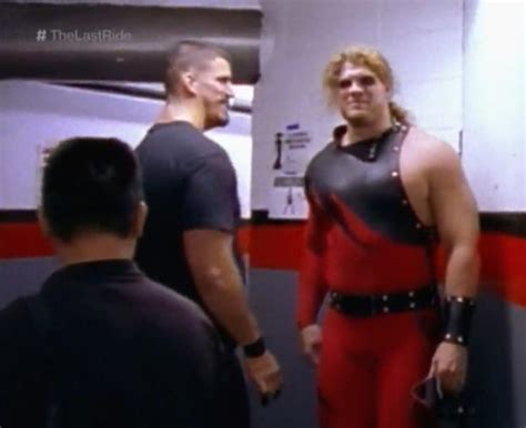 Kane unmasked backstage, 1998? : r/WWE