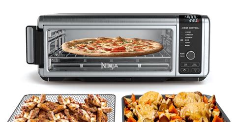 Ninja's countertop oven with built-in air fryer now $120 (Refurb, Orig ...