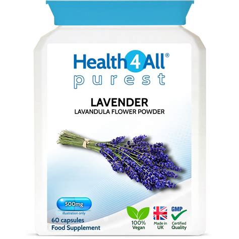 Lavender 500mg Capsules | Health4All