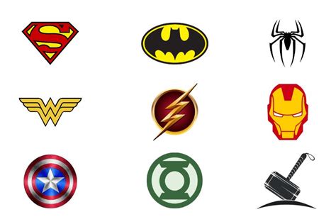 9 Best Superhero Logos Explained