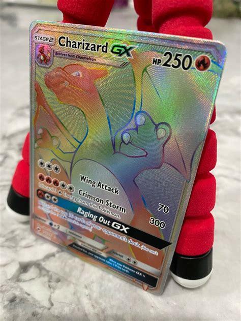 Mavin | Charizard GX 150/147 Burning Shadows Secret Rare Rainbow Pokémon Card