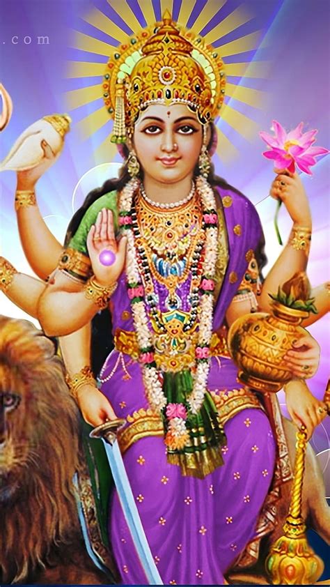 🔥Ambe Maa Durga Maa God Jay Ambe Mataji Navratri Hd Phone Wallpaper ...