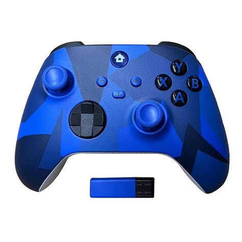 Xbox Series X/S wireless controller Camouflage dark blue, Bluetooth 2.4G controller wireless ...