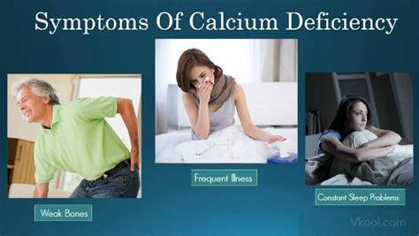 8 signs and symptoms of calcium deficiency in humans