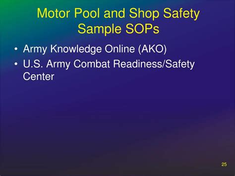 PPT - Motor Pool and Maintenance PowerPoint Presentation, free download ...