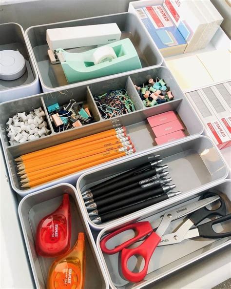 20+ Easy And Cheap DIY Home Office Organization Ideas - TRENDUHOME ...