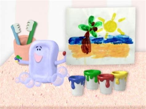 Image - Blue's Clues Slippery Soap Painting.jpg | Blue's Clues Wiki ...