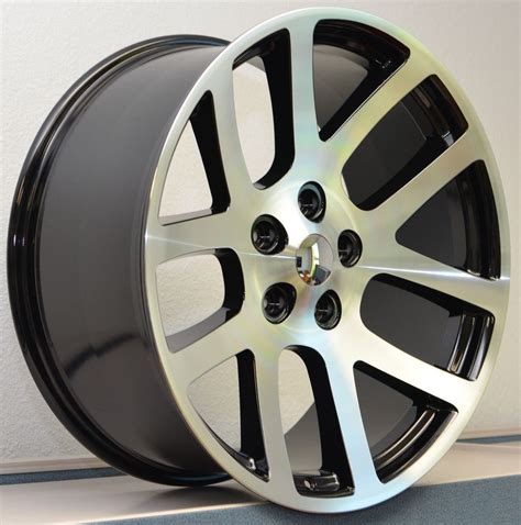 20" Fit's Dodge Ram SRT 10 Viper SRT10 1500 Dakota Durango Wheels Black ...