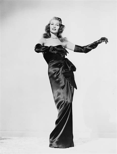 For Lovely Rita (In the 1946 film Gilda, Rita Hayworth wore a black...)