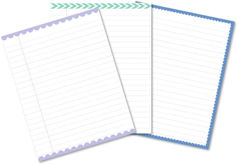 FREE Printable lined paper | Many Templates are Available
