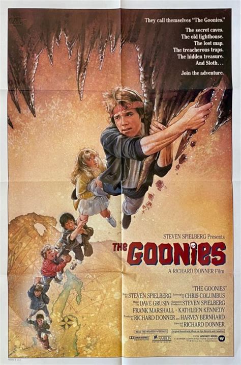 Original The Goonies Movie Poster - Steven Spielberg - Adventure