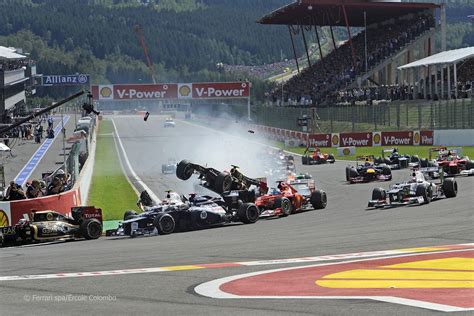 Speed on the Edge: Belgian Grand Prix 2012 at Spa-Francorchamps